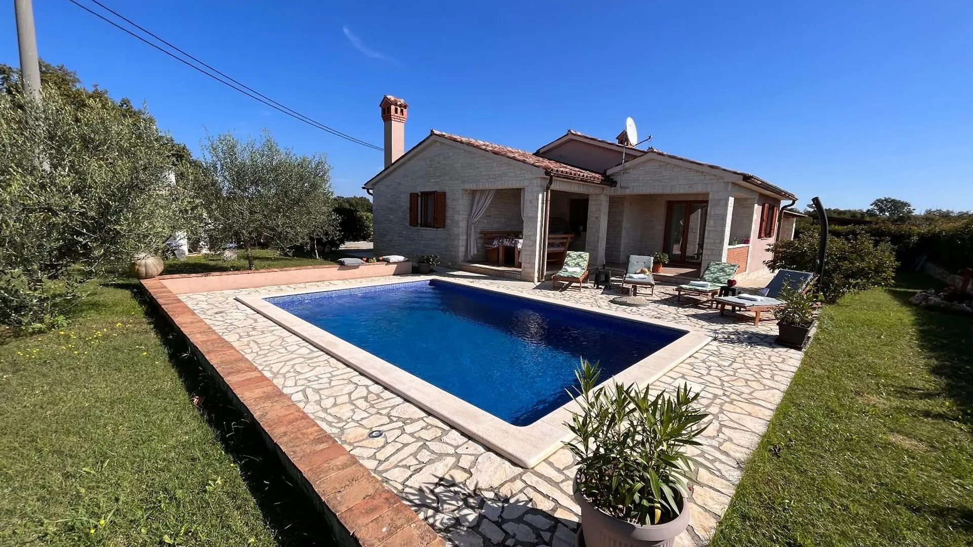 Villa Mirela With A Comfortable Garden And Pool location